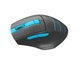 Миша бездротова A4Tech FG30S Blue/Black USB - зображення 1