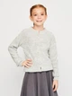 Подростковая кофта для девочки UKC Kids 2468 158-164 см Серая (ROZ6400177161) - изображение 1