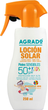 Balsam do opalania Agrado Locion Solar SPF50 Kids Pistola 250 ml (8433295073121) - obraz 1