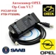 Автосканер OPEL Op-Com, V1.7, OBD2, USB, чип PIC18F458-FTDI &nbsp;FT232RL - изображение 1