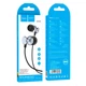 Наушники HOCO Fountain metal universal earphones with microphone M106 серые - изображение 6