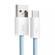 Кабель Baseus CALD000703 Dynamic Series Fast Charging Type-C 100W 2m 5V/3A blue - изображение 3