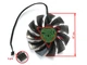 Вентилятор кулер для видеокарты Gigabyte RTX 3070 Ti 3080 Ti 3090 GAMING EAGLE (orgnl) 87 мм T129215SU (GA92S2U PLA09215S12H) (№415.01) - изображение 3