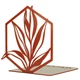 Упор для книг Glozis Terra Copper G-043 15 х 15 см - зображення 2