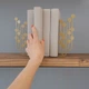 Упори для книг Glozis Dots Bronze G-057 30 х 20 см - зображення 4
