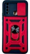Чохол Camshield з кільцем-підставкою на Vivo Y15 red - зображення 1
