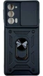 Чехол Camshield c кольцом-подставкой на Motorola Edge 20 black - изображение 1