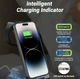 Бездротова зарядка стенд 3in1 Smart Pure Metal WL 15 Вт deep purple - изображение 15