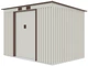 Садовий будинок сарай із навісом для інструментів OREGON 9x6 Beige 261x171 cm 004037 - зображення 6