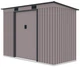 Садовий будинок сарай із навісом для інструментів OREGON 9x4 Warm Grey 261x121 cm 004036 - зображення 6