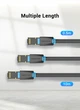 Интернет-удлинитель Vention 0.5м Cat.8 40 Гбит/с 2000 МГц RJ45 LAN RJ 45 Ethernet-кабель SFTP Патч-корд Черный - изображение 14