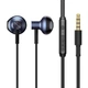 Дротові навушники Baseus H19 Encok Wired Earphone 3.5mm Black NGH19-01 - зображення 1