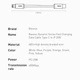 Кабель Baseus 2м Lightning - Type-C 22.5W 480 Мбит/с для Быстрой Зарядки Power Delivery (PD) USB-C на Apple 8 Pin Белый - изображение 2
