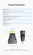 Перехідник Vention Mini HDMI - HDMI 4K@30Гц 1080p@60Гц 3D з Аудіо Чорний - зображення 8