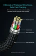 Кабель Baseus 1м Type-C Type-C 100Вт (5А/20В) 480 Мбит/с PD 2.0 (Power Delivery) QC 4.0 E-Marker Чип Черный - изображение 4