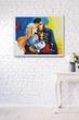 Алмазная вышивка на подрамнике ColorArt 40x50 Казак і казачка SPP116 + Подарок лак для покрытия - изображение 3