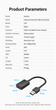 Звуковая карта Vention USB - 2x 3.5мм minijack с поддержкой микрофона 16 бит/48 кГц TRS Наружный Адаптер Стерео AUX 3-пиновый Черный CDYB0 - изображение 9
