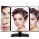 Дзеркало для макіяжу Superstar Magnifying Mirror 22 Чорне з LED підсвічуванням (4141TRMOC2) TIN66 - зображення 2