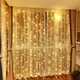 Гирлянда штора 2х2 м Xmas 160 led + соединитель (Теплый белый ) IS33 - изображение 2