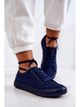 Damskie trampki niskie Big Star JJ274067 38 Granatowe (5900714441258) - obraz 4