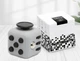 Іграшка Антистрес Fidget Cube куб 3 см (459490942) Фіджет Куб Чорно-Сірий - зображення 1