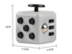 Іграшка Антистрес Fidget Cube куб 3 см (459490942) Фіджет Куб Чорно-Сірий - зображення 4