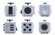 Іграшка Антистрес Fidget Cube куб 3 см (459490942) Фіджет Куб Чорно-Сірий - зображення 7