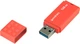 Флеш-накопичувач USB3.0 128GB GOODRAM UME3 Orange (UME3-1280O0R11) - изображение 2
