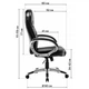 Офисное кресло GT Racer X-2852 Classic Black - изображение 8