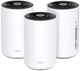 Маршрутизатор TP-LINK Deco PX50 (3-pack) MESH система + Powerline WiFi6 / AX3000+G1500 / 1 Гбит/с / для домов 4-6 спален - изображение 1