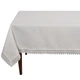 Скатерть белая большая Spitzenrand Villa Grazia 160х300 - изображение 6