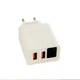 USB адаптер для зарядки от сети 2х USB устройств c цифровым дисплеем CX QC03 - изображение 3