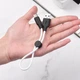 USB Кабель Hoco X21 Plus 0.25 USB-Type-C 0.25М 30pc Чорно-білий - зображення 3