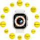 Смарт-годинник AURA X4 ProMax 53mm White (SWAX453W) - зображення 2