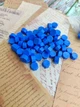Сургуч для скрапбукінгу Blue Indigo Matte, сургуч для рукоділля, віск для сургучного друку Синій Індіго Матовий Panalisa (67590063) - зображення 3