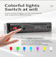 Автомагнитола Блютуз 1DIN AUX USB BLUETOOTH Original 4х60W - изображение 3