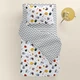 Простынь на резинке Cosas GREY ZIGZAG 60х120 (4822054016778) - изображение 4