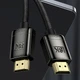 Кабель Baseus High Definition Series HDMI 8K to HDMI 8k Adapter Cable |1m, 8K, HDMI2.1, Цинк | - зображення 7