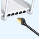 Патч-корд мережевий кабель Baseus High Speed Seven типи RJ45 10gigabit network cable CAT 7 |1.5m| - зображення 11