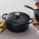 Кастрюля Le Creuset Signature 6,7 л с крышкой Satin Black (21177280002430) - изображение 6
