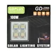 Ліхтар переносний світлодіодний Solar lighting system GD-2206A чорний із сонячною панеллю - зображення 4