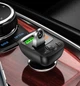 FM трансмітер модулятор BOROFONE BC41 Eminency Автомобільний зарядний пристрій QC3.0 Bluetooth Чорний - зображення 3