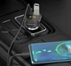 FM трансмиттер модулятор Borofone BC43 Flash QC3.0 Bluetooth Автомобильное зарядное устройство Черный - изображение 7