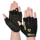 Перчатки для фитнеса перчатки спортивные Zelart Hard Touch 9499 размер M Black-Yellow - изображение 1