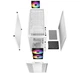 Корпус DeepCool CC360 White ARGB (R-CC360-WHAPM3-G-1) без БП - изображение 13