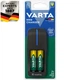 Зарядний пристрій Varta Mini Charger включаючи 2 перезаряджувані батареї AA 2100 мАг (57646101451) - зображення 1