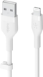 Kabel Belkin USB-A - Lightning Silikonowy 2 m Biały (CAA008BT2MWH) - obraz 3