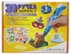 3D-ручка з Еко Пластиком (229м) з Трафаретами та екраном Жовта - зображення 2