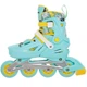 Роликовые коньки Zelart Banwei Enjoy Life Action 220 с защитой размер 39-42 Mint-Yellow - изображение 3