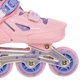 Роликові ковзани Zelart Banwei Enjoy Life Action 220 із захистом розмір 35-38 Light Pink-Violet - зображення 3